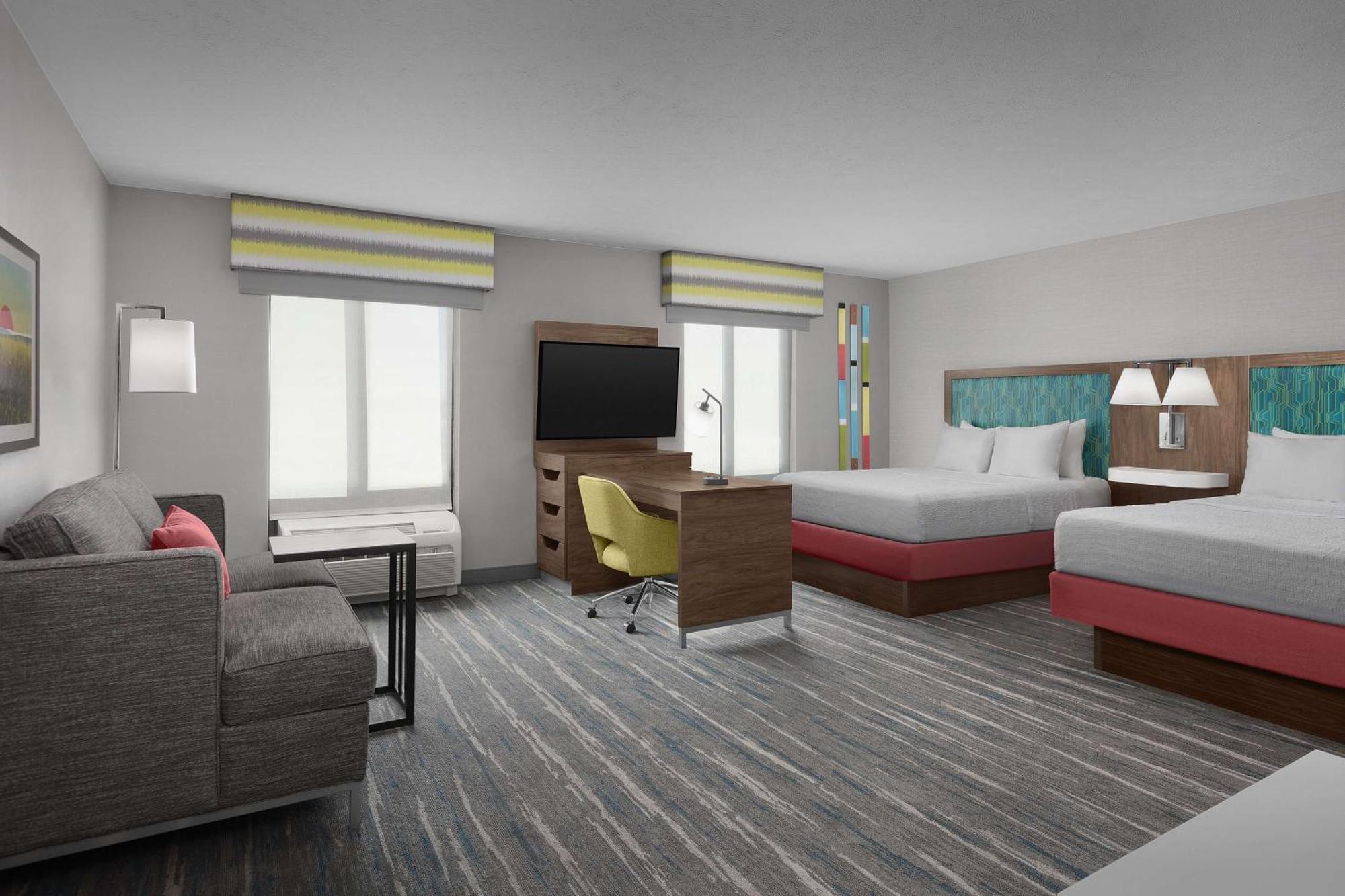 Hampton Inn Waterloo Bagian luar foto